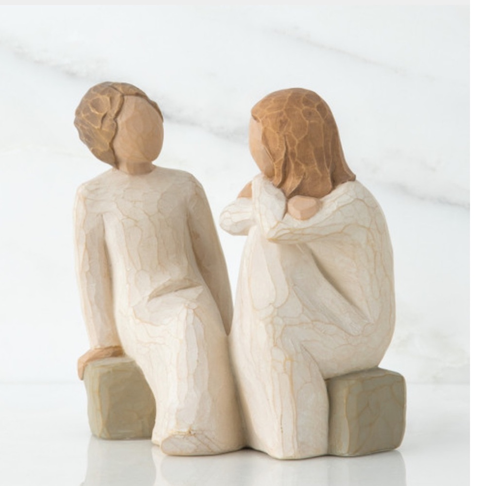 Willow Tree Friendship Figurine Heart & Soul
sharing souls trusted friends